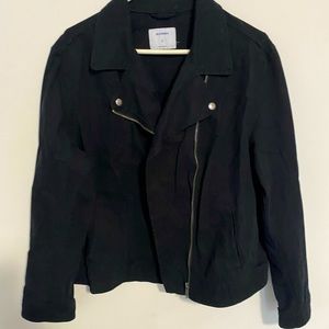 Old Navy cotton Motorcycle jacket